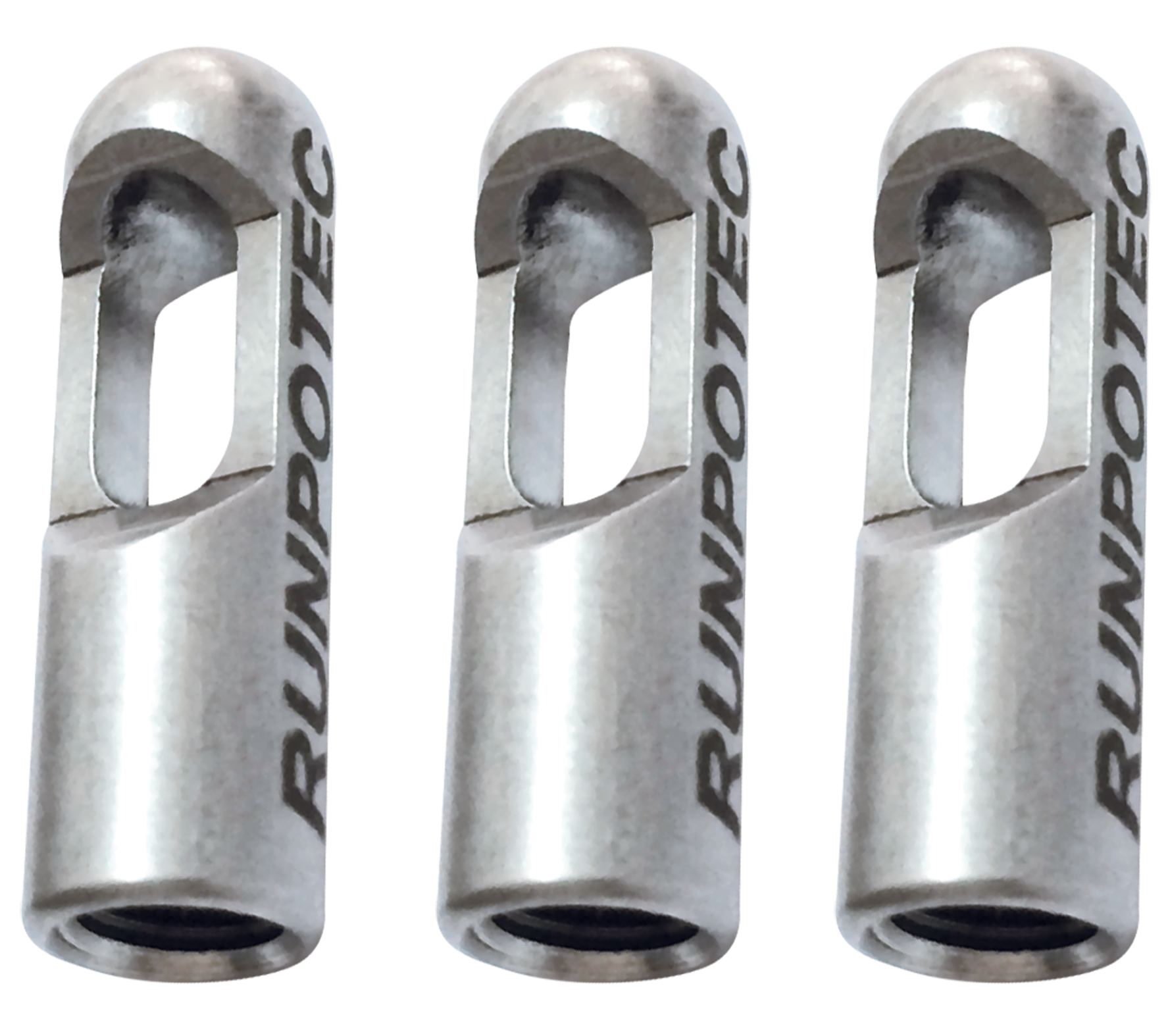 RUNPO RVS Trekogenset RTG6 Ø7mm  t.b.v. Glasvezel Trekveren 4,5mm en 6mm (3 stuks)