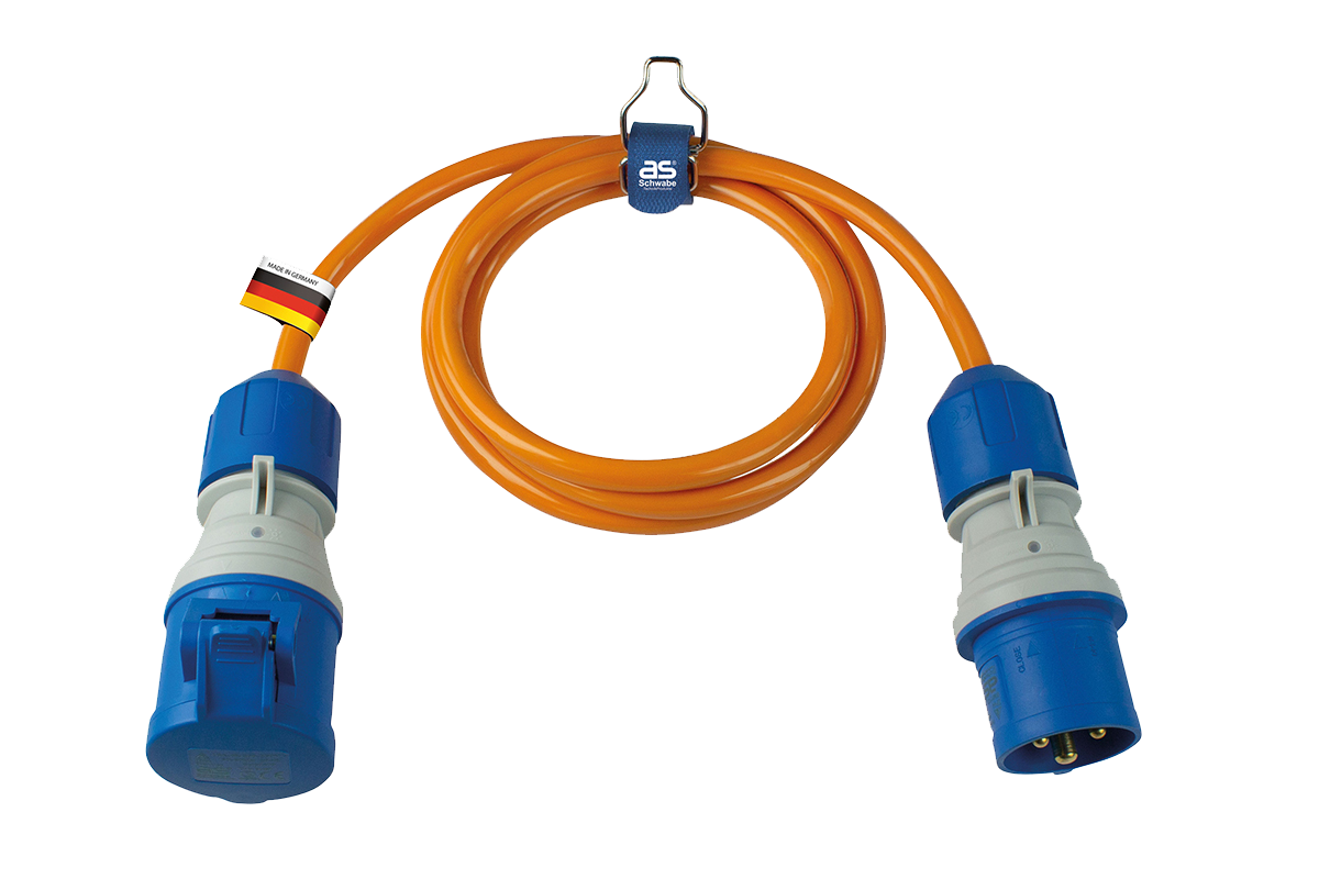 Schwabe Camping CEE Powerlight Verlengkabel H07BQ-F 3G2,5 IP44 1,5m