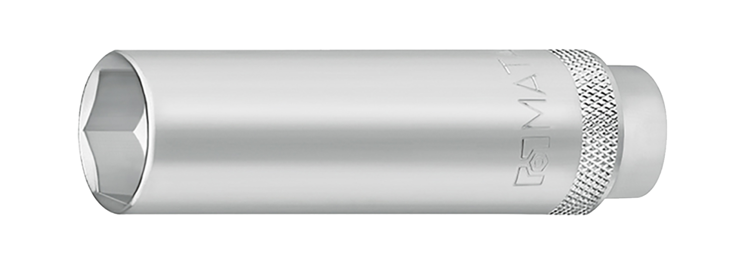 Matador 1/2" Bougiedop met rubber 18mm