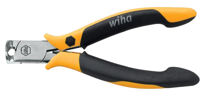 WIHA Kopkniptang Professional ESD Z47204. Brede kop en klein facet 115mm