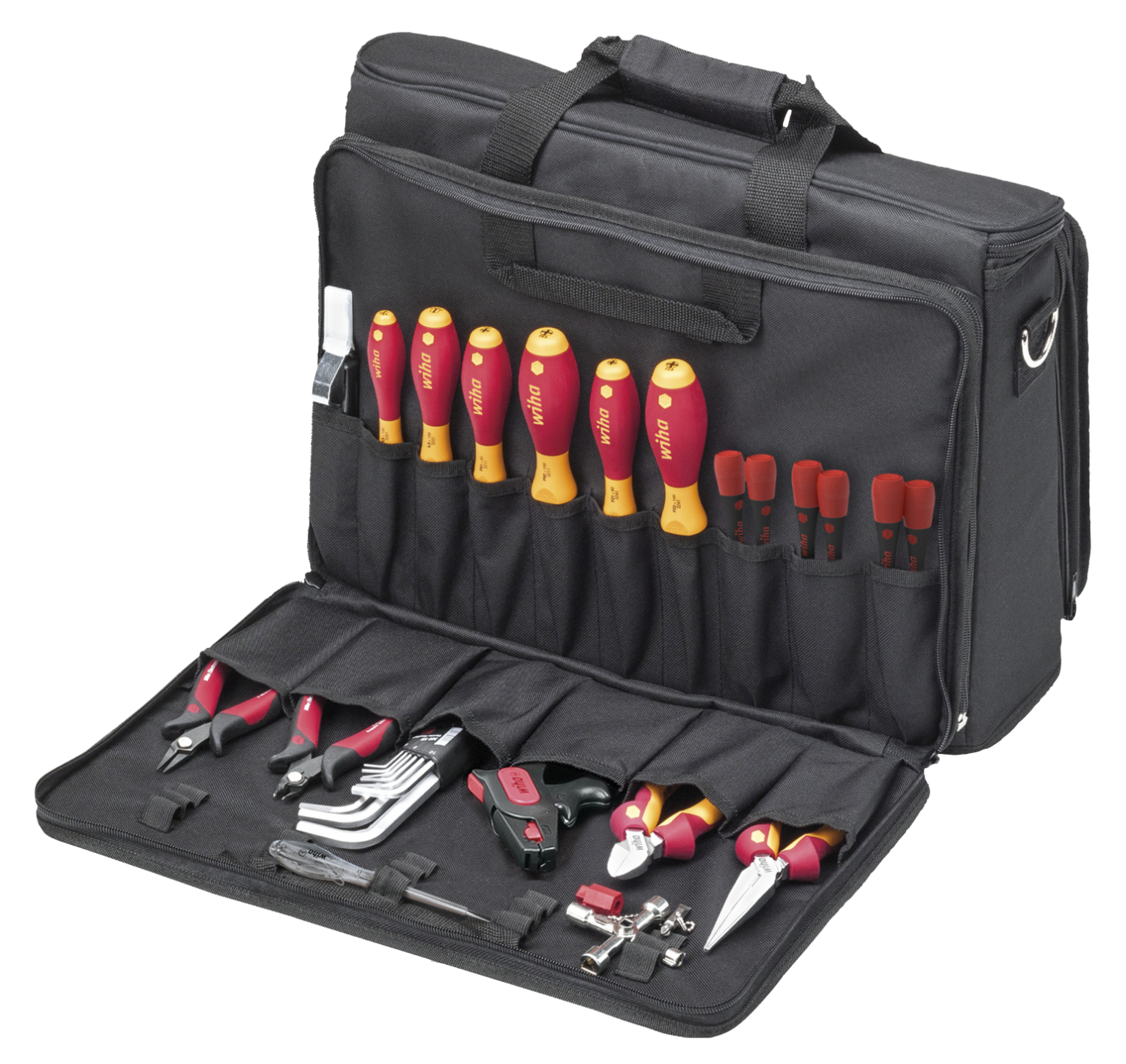 WIHA Gereedschapstas Electricien 9300-040, 30-delig