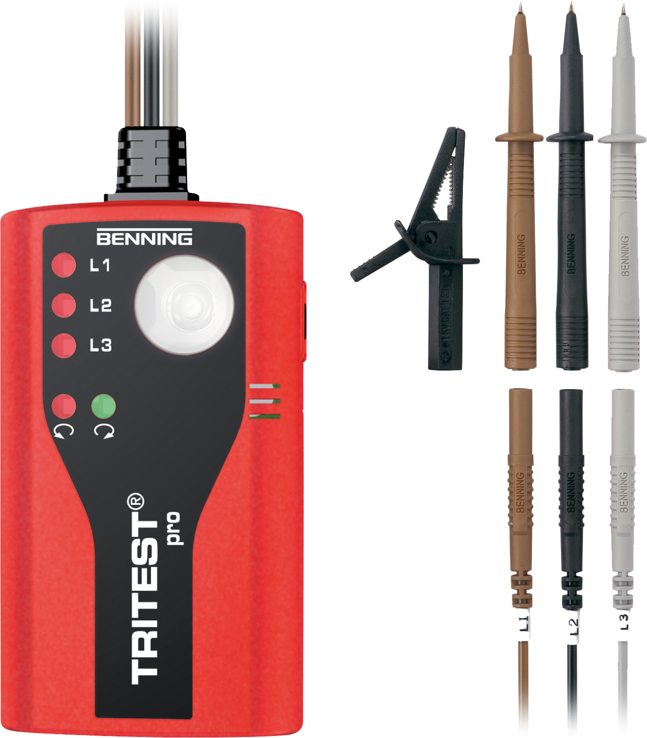 BENNING TRITEST® pro Draaiveldrichtingtester