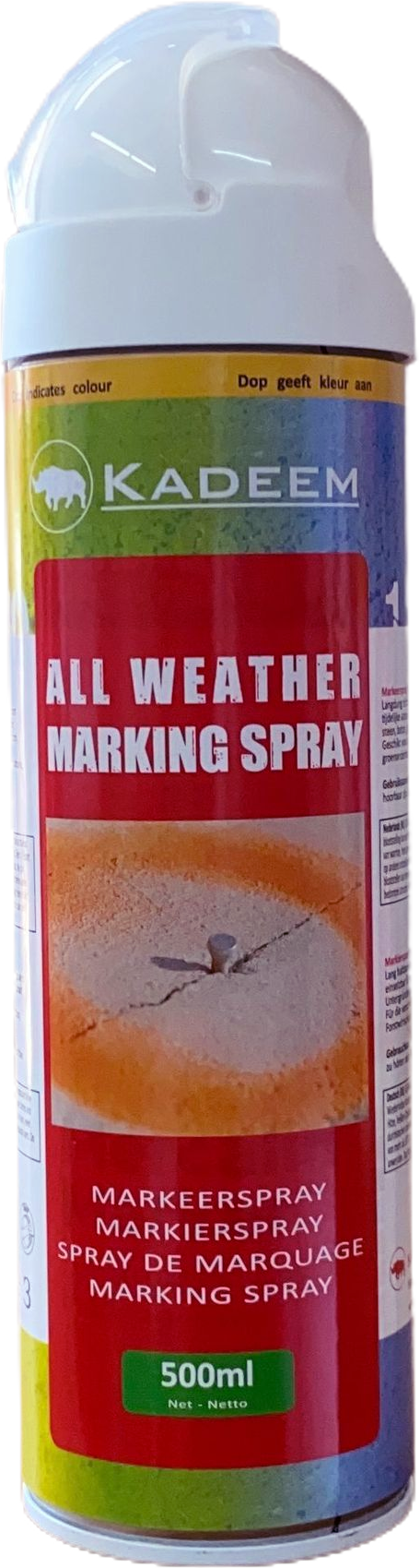 Kadeem Markeerspray All Weather 500ml Wit