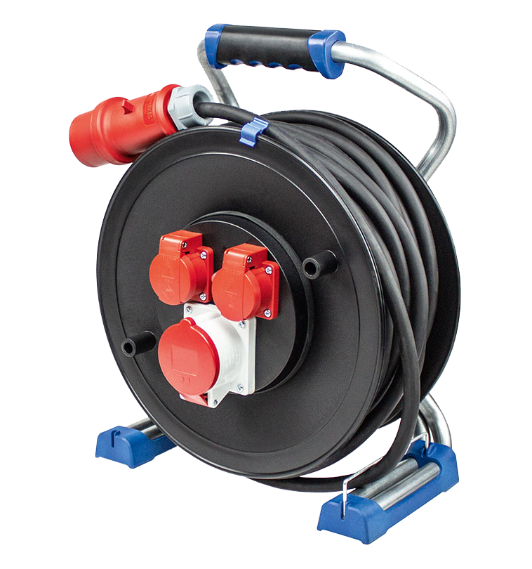 Schwabe CEE Xperts Kabelhaspel 400V/16A IP44 Neopreen H07RN-F