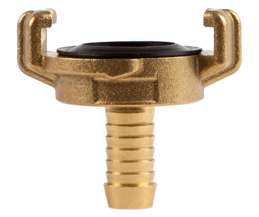 Polet Klauwkoppeling 1/2" Slang kort messing