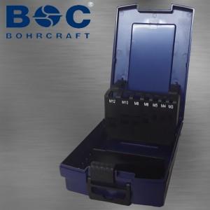 BC Kunststof Cassette Machinetappen Leeg MGB7-K, 7-delig