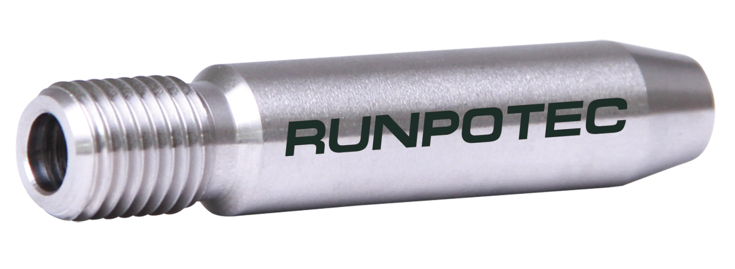 RUNPO RVS Eindhuls RTG12 t.b.v. Ø 15mm Glasvezel Trekveer