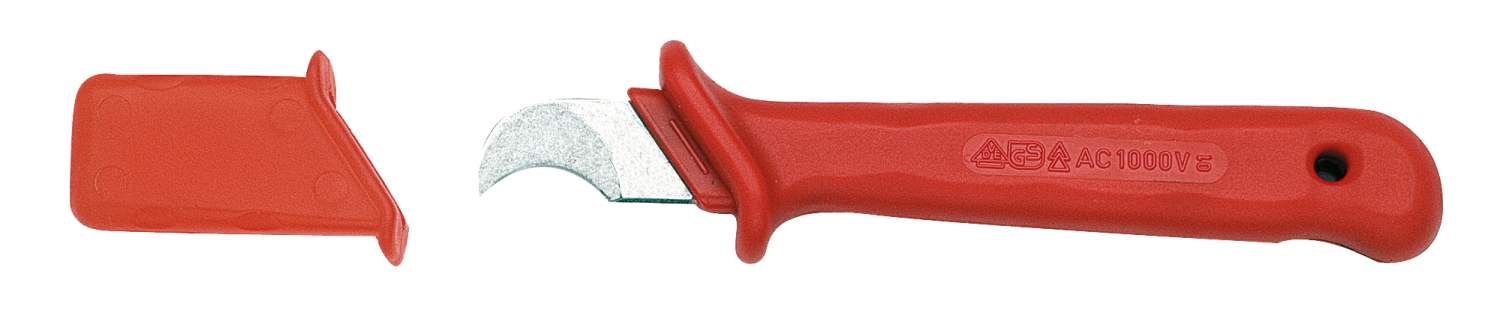 Friedrich Kabelmes gebogen 1000V VDE 180mm