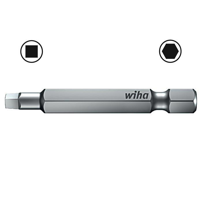 WIHA Professional Bit 1/4" E6,3 Robertson 1 7048Z 2,3x90mm