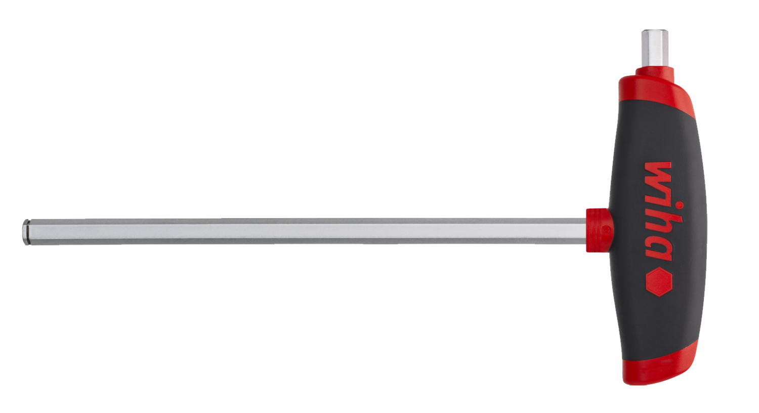 WIHA T-Greep Inbussleutel met zijpunt ComfortGrip Magic Ring 334DSR 3,0x100mm