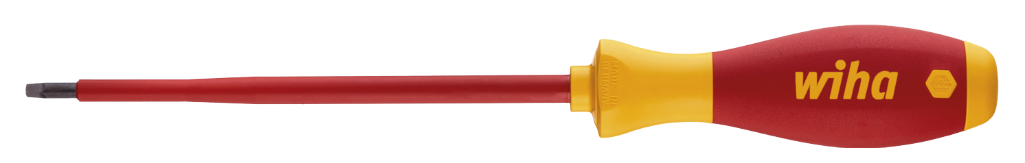 WIHA Schroevendraaier SoftFinish Electric 1000V Robertson 2 358N 2,8x150