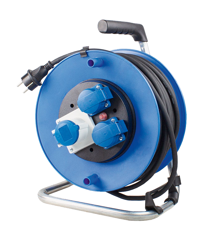 Schwabe Camping Kabelhaspel Neopreen 230V/16A IP44 H07RN-F 3G2.5 25m