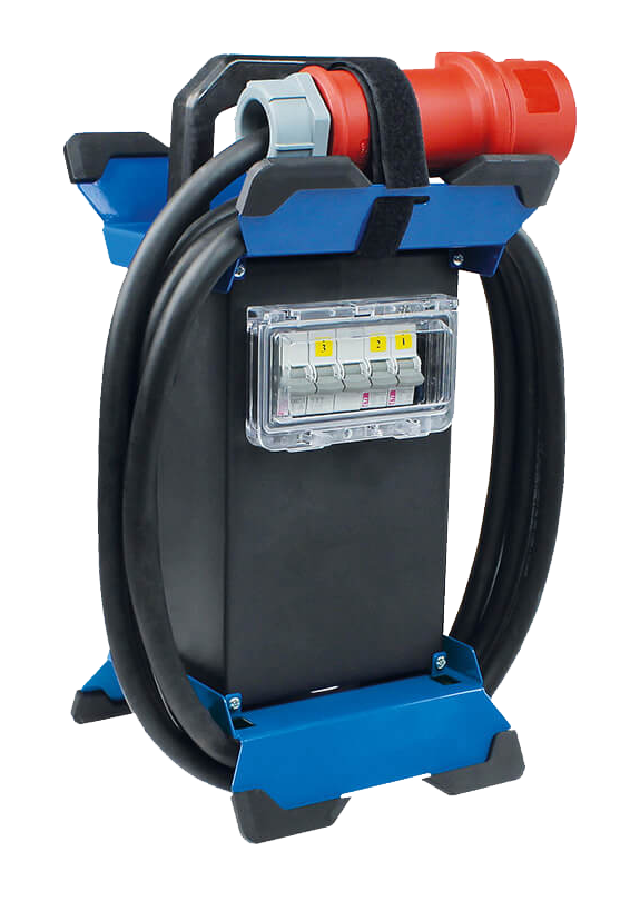 Schwabe CEE Stroomverdeler Stecky 12 400V/32A IP44 H07RN-F 5G4 4,5m