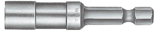 WIHA Magnetische Bithouder 1/4" E 6,3 met Borgring 7140 57mm