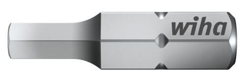 WIHA Standaard Bit 1/4" C6,3 Inbus Tamper Resistant 7013ZH 6,0x25