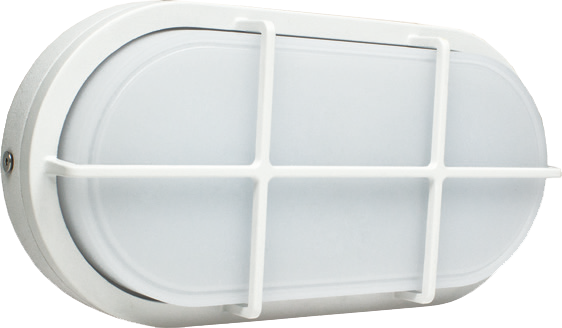 Schwabe LED Wandlamp IP65 20W Ovaal Wit