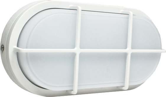 Schwabe LED Wandlamp IP65 20W Ovaal Wit