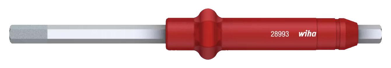 WIHA Wisselschacht Torque Tplus Dwarsgreep Inbus 28993 5,0x6mm 20,0 Nm
