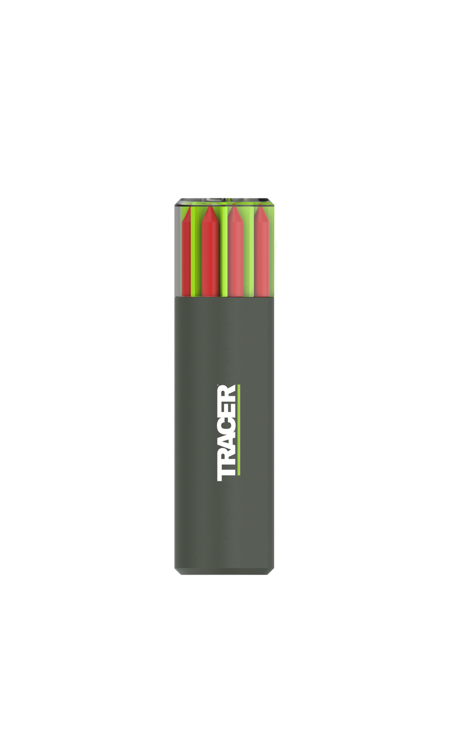 TRACER Navulling Markeerpotlood ATPL2 rood (6 stuks)