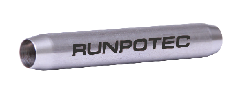 RUNPO RVS Verbindingshuls RTG12 Ø 9 mm