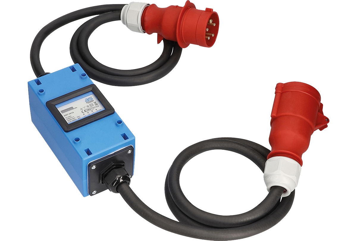 Schwabe CEE MIXO Energieverbruiksmeter 400V/16A IP44 H07RN-F 5G2,5 2x1,5m