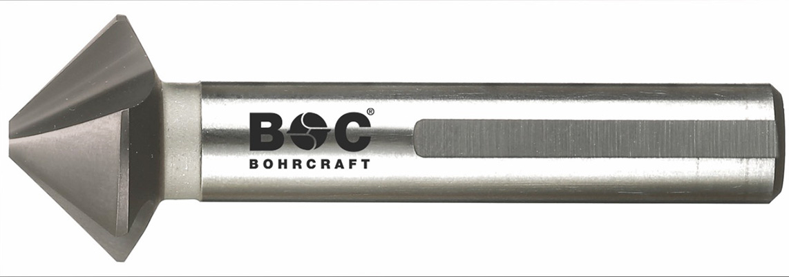 BC PP Verzinkboor HSS DIN 335 vorm C 90° Ongelijke Steek 6,3mm