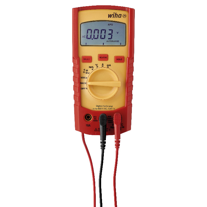 WIHA Digitale Multimeter CAT IV 300 V, CAT III 600 V