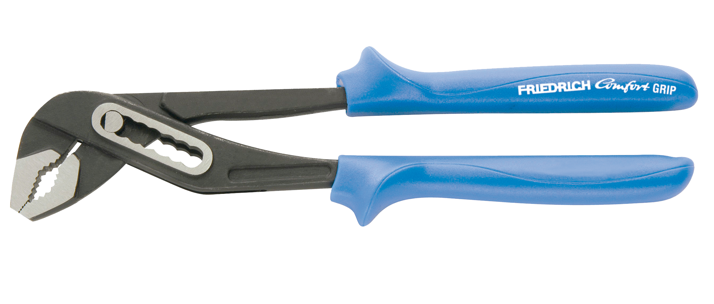 Friedrich Waterpomptang doorgestoken blauw geïsoleerd 250mm