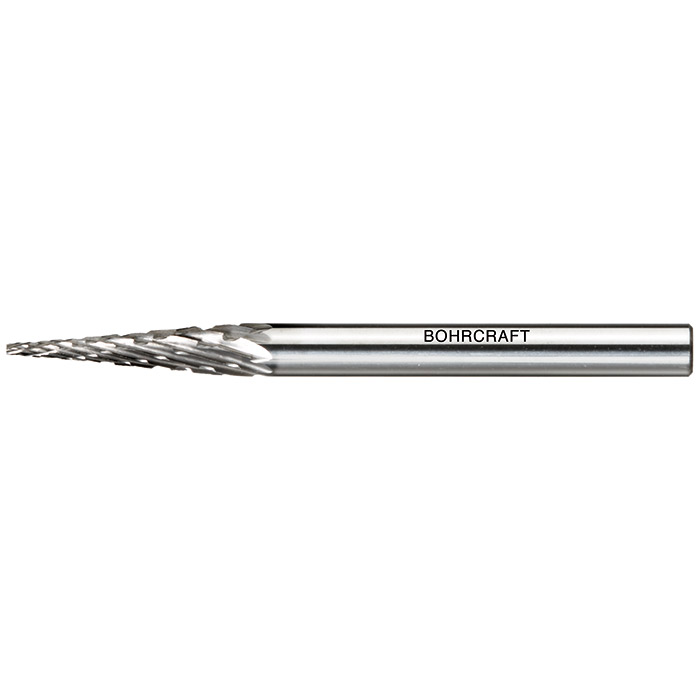 BC Stiftfrees HM vorm M spitse kegelvorm kruisvertanding Z3-X 3,0mm S=3