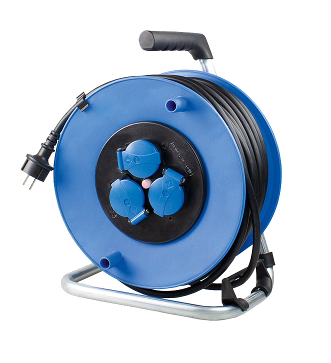 Schwabe Camping Kabelhaspel Neopreen 230V/16A IP44 H07RN-F 3G2,5 25m