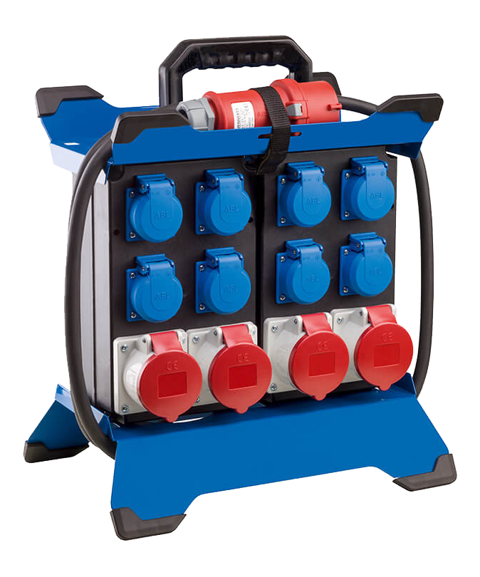 Schwabe CEE Stroomverdeler Stecky DUO 1 400V/16A IP44 H07RN-F 5G2,5 3,4m