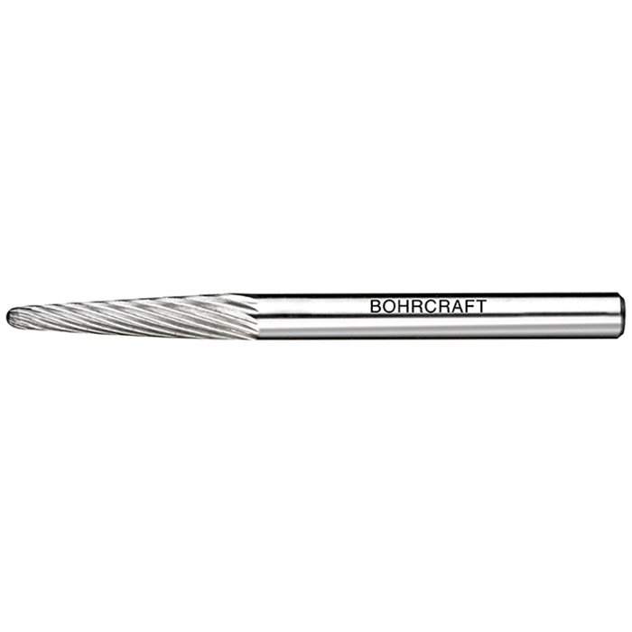 BC Stiftfrees HM vorm L ronde kegelvorm kruisvertanding Z5 3,0mm S=3