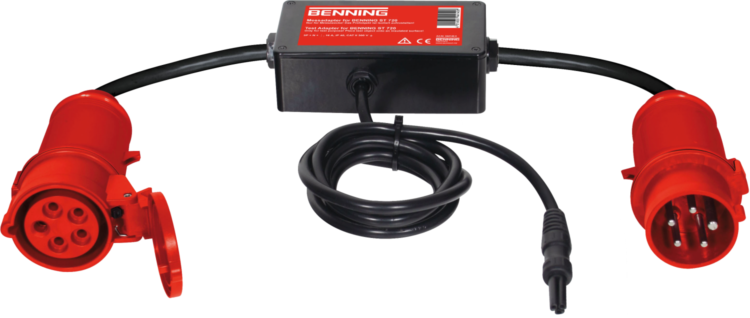 BENNING Meetadapter driefase 16A CEE 5-polig (actief) ST 725