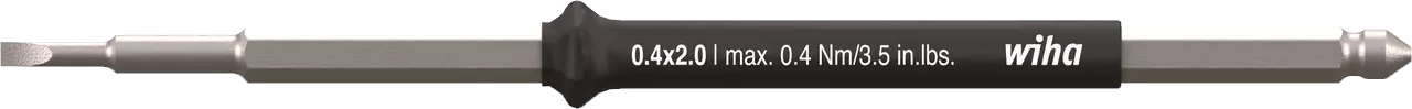 WIHA Wisselschacht voor easyTorque Key Sleufkop 28590 2,0mm 0,4 Nm
