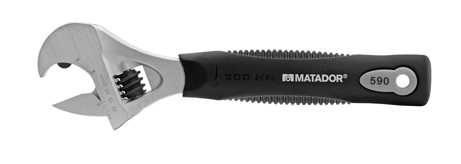 Matador Verstelbare Moersleutel met ratel 8" 200mm