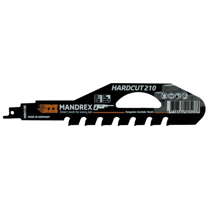 Mandrex Hardcut Reciprozaagblad MRH10B 210mm (1 st.)
