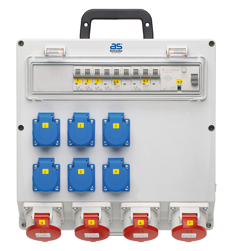 Schwabe CEE Stroomverdeler FIXO 13D MAX