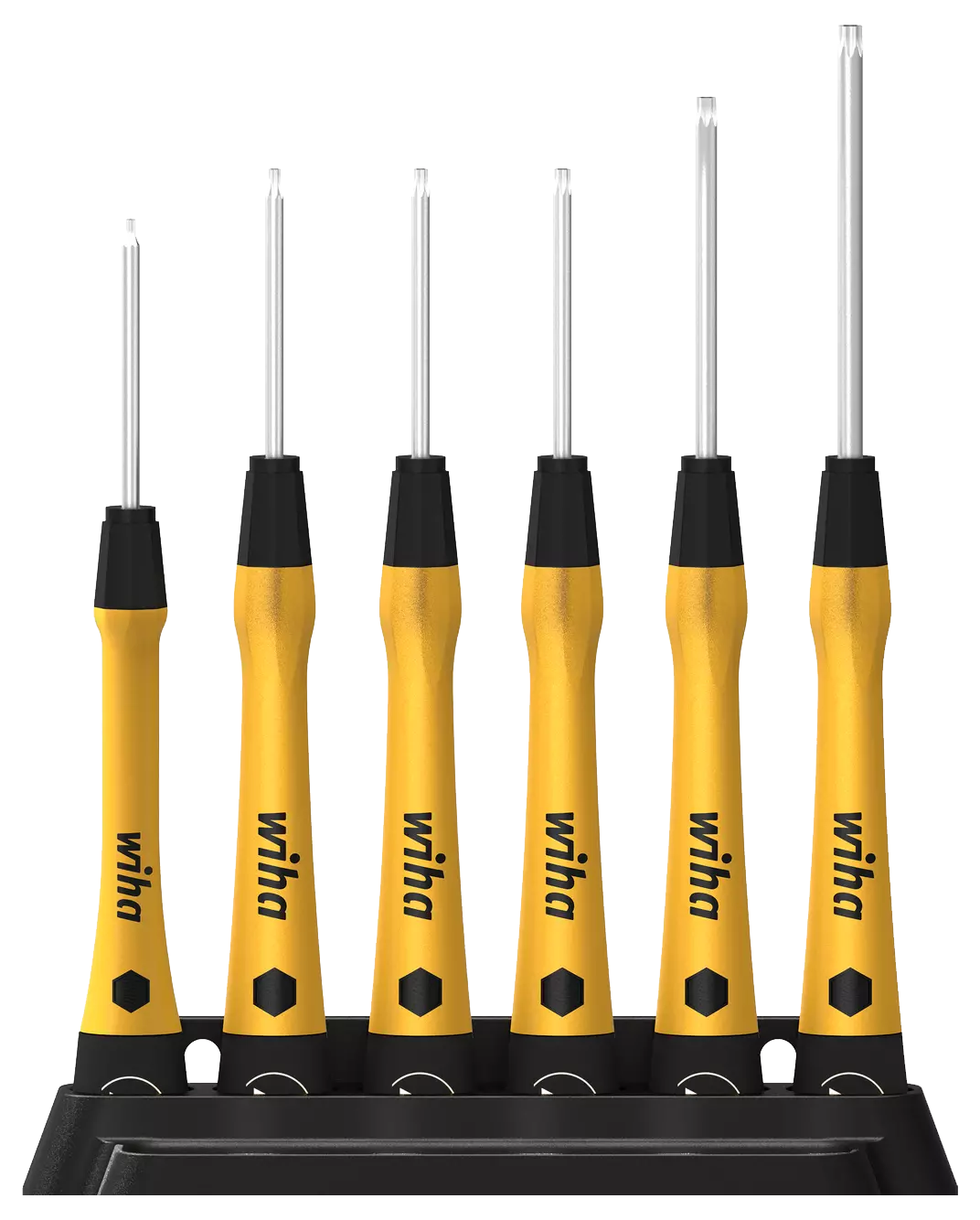 WIHA Microschroevendraaierset PicoFinish ESD 277P TORX met houder, 7-delig