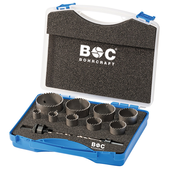 BC Bi-metaal gatzagenset RLS 9-E 19-64mm, 11-delig