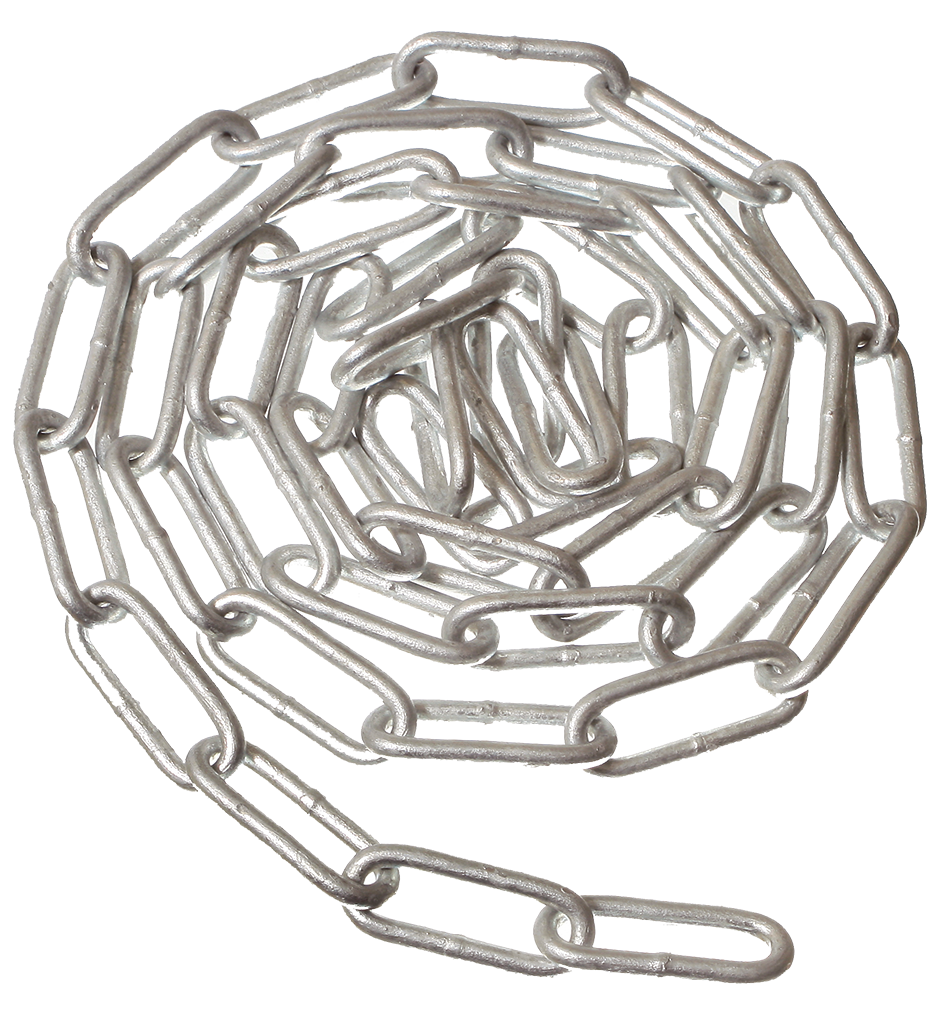 Schwabe Stalen ketting tbv hangverdeler D4.0mm per meter