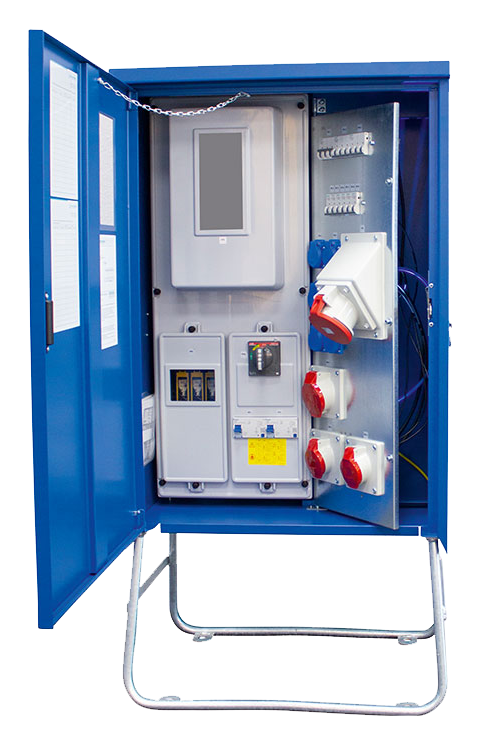 Schwabe CEE Bouwplaats Stroomverdeelkast VE2 400V/63A 44kVA IP44