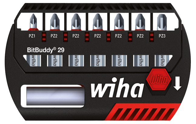WIHA Bitset BitBuddy TY-Bit 29 7945 PZ1-PZ3, 8-delig