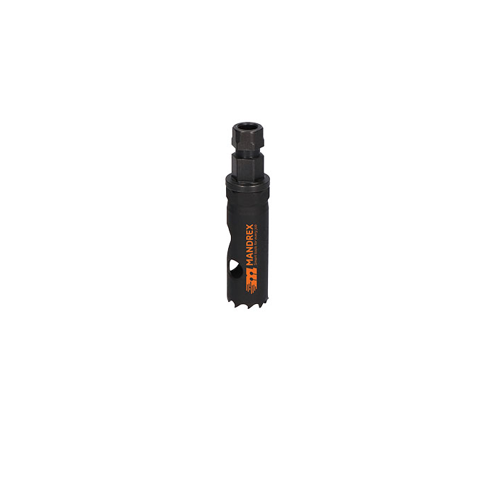 Mandrex Bi-metaal EasyXcut Gatzaag M3 45mm met adapter MHB3Q0020B Ø20mm