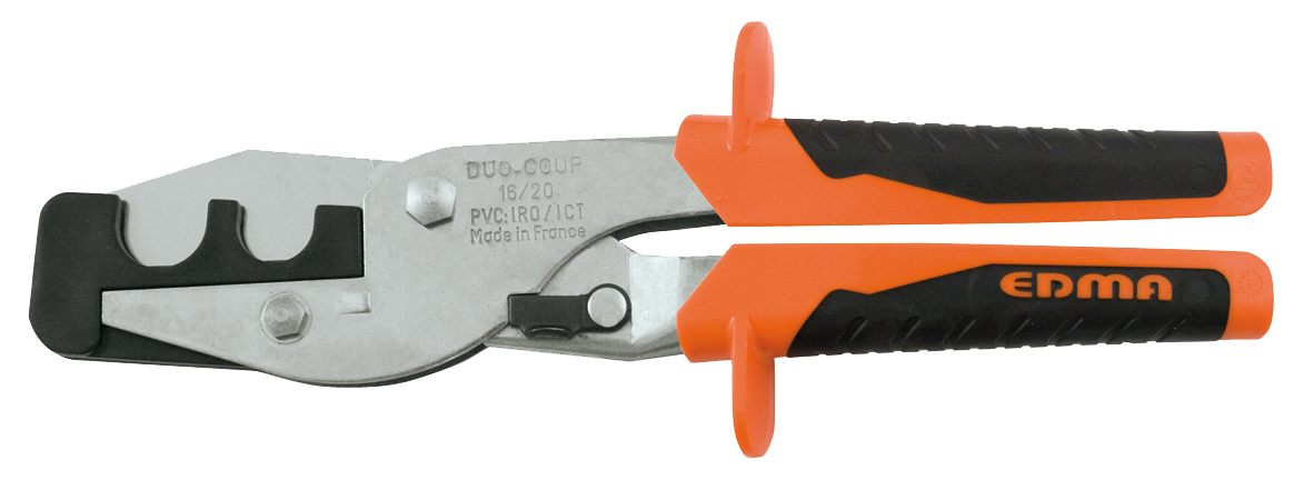 Edma Duo Coup Buisknipper 5/8-3/4" 2-componenten greep