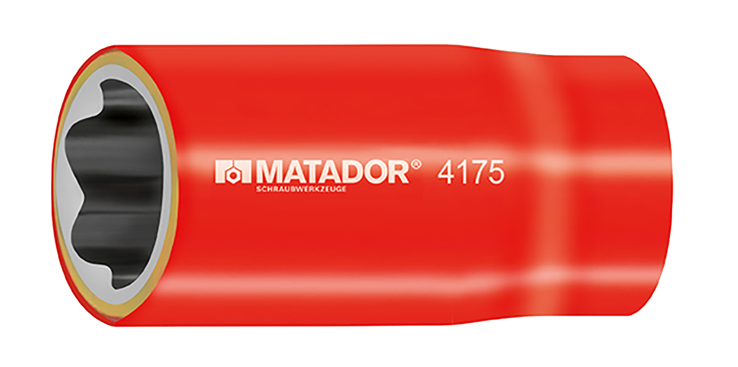 Matador 1/2" Zeskantdop 1000V VDE 8mm