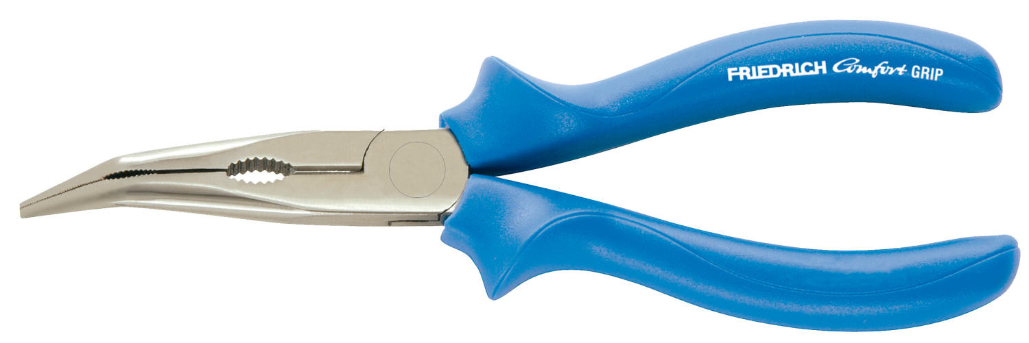 Friedrich Telefoontang gebogen blauw geïsoleerd 160mm