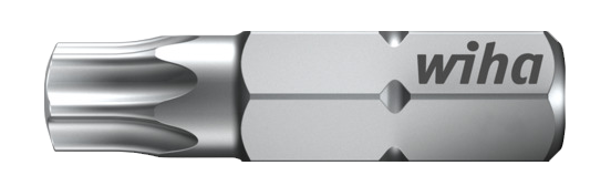 WIHA Standaard Bit 1/4" C6,3 TORX Tamper Resistant 7015 T10Hx25