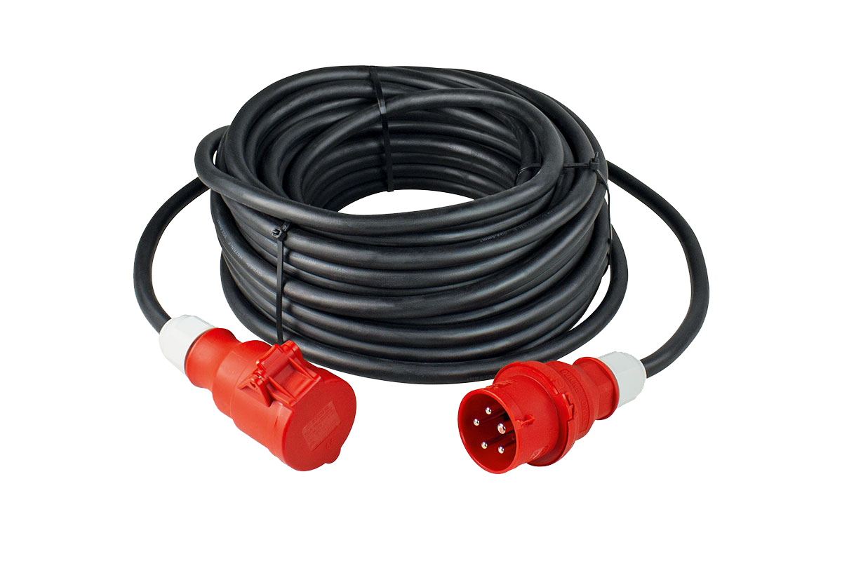 Schwabe CEE Verlengkabel Neopreen 400V/32A IP44 H07RN-F 5G4 5m