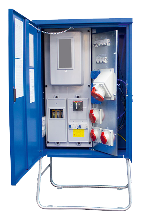 Schwabe CEE Bouwplaats Stroomverdeelkast VE2 400V/63A 44kVA IP44