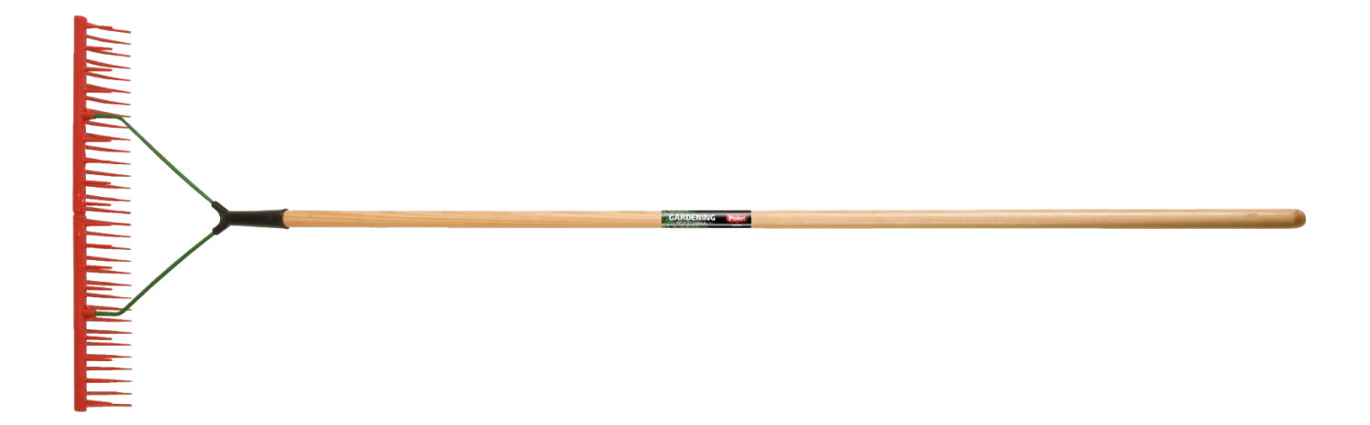 Polet Gazonhark 32T/640mm polyamide met steel 150cm